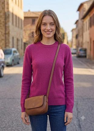 Яскравий джемпер united colors of benetton — 100% шерсть мериноса (merino italian yarn)