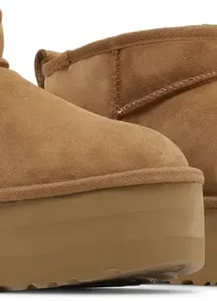 Угги ugg classic ultra mini platform chestnut / угги | оригинал | 38, 39, 40