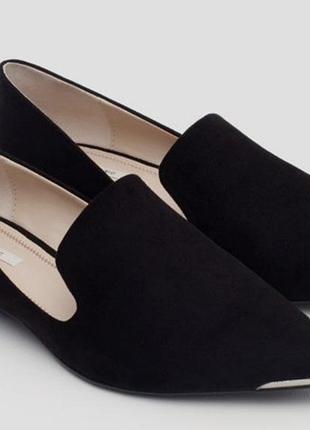 Туфли/лофферы zara
