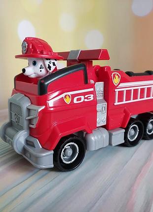 Пожежний автомобіль paw patrol the movie deluxe marshall від компанії spin master
