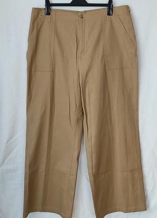 Брюки коттоновые широкие tailoring next раз. 54