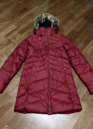 Marmot новый оригинал! пуховик куртка парка. зимнее пуховое пальто6 фото