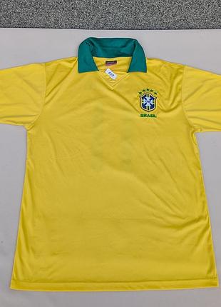 Футбольна футболка-поло збірної бразилії неймар 11 (brasil neymar 11) | розмір xl