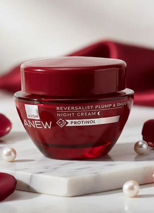 Нічний крем для обличчя «оновлення» з технологією protinol, 50 мл avon / ейвон крем