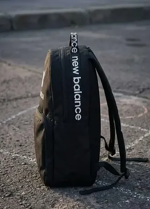 Мужской черный рюкзак new balance сумка портфель27 беланс 2