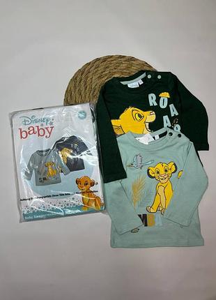 Лонгслів disney baby 2 шт. (р. 62, 74, 86)