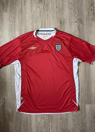 Футбольна футболка джерсі england 2006-08 umbro training shirt