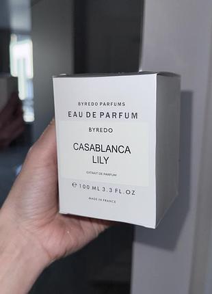 Парфуми byredo casablanca lily нішеві духи парфюм розкішний аромат 100 мл
