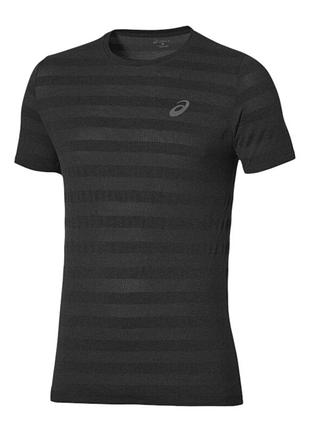 Спортивная бесшовная быстросохнущая футболка для бега asics fuzex seamless tee