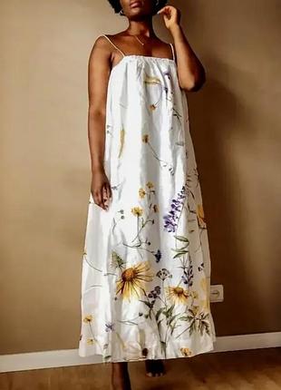 Сарафан лён h&m