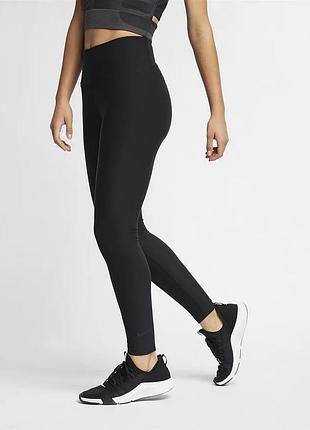 Женские лосины леггинсы тайтсы nike sculpt black at4586-010