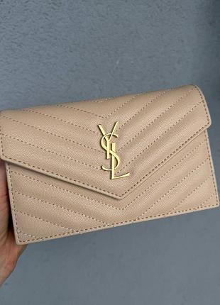 Сумка ysl нюд беж