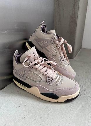 Кросівки    nike air jordan 4 retro a ma manière «&nbsp;fossil stone&nbsp;» premium распродаж sale