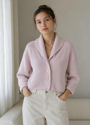 Укороченный кардиган из шерсти marc cain