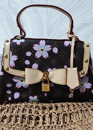 Louis vuitton gherry blossom оригінальна лімітована шкіряна сумка.