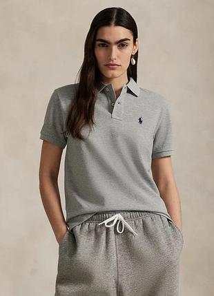 Стильне сіре поло від polo ralph lauren