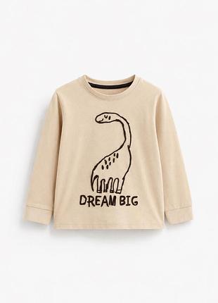 Лонгслів george dream big 2–3 роки (92–98 см) 🦕