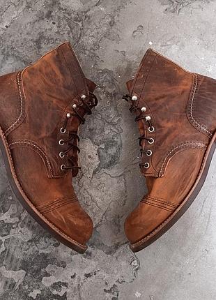 Ботинки шкіряні red wing made in usa vibram
