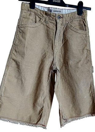 Винтажные вельветовые шорты карго gap kids на 10 лет (100% хлопок)