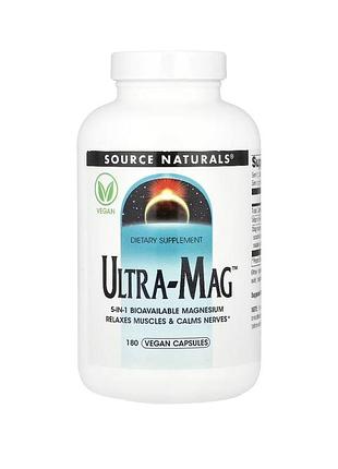 Ultra-mag, 180 веганських капсул