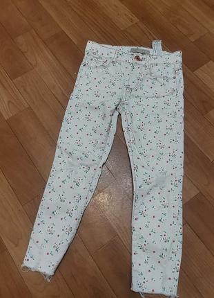 Джинси на дівчинку zara 5-6 років