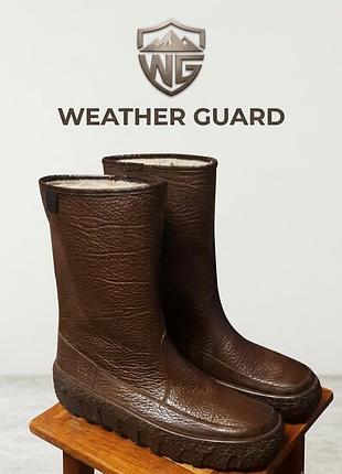 Мужские сапоги, большие, осенние,
непромокаемые weather guard,р.45-46