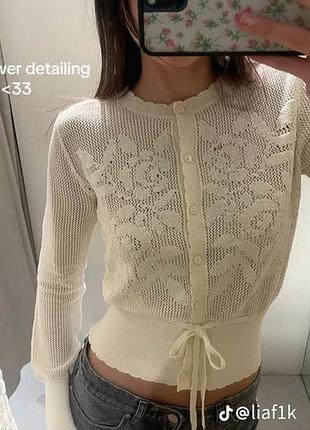 Кадіган кофта zara , р. м