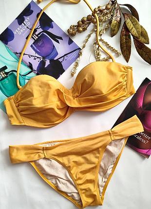 Купальник бандо victoria's secret s 36 75b 34b