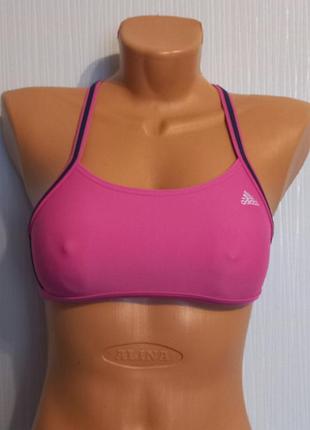 Топ спортивный adidas розовый, 164 (подойдет на xs-s)