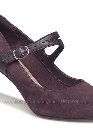 Р. 38,39,39.5 clarks женские кожаные туфли оригинал