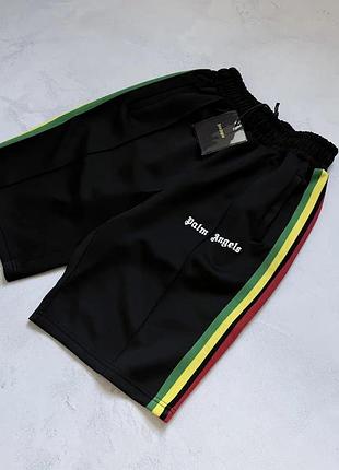 Шорты palm angels rasta/шорты пальм анджелс ямайка/шорты мужские