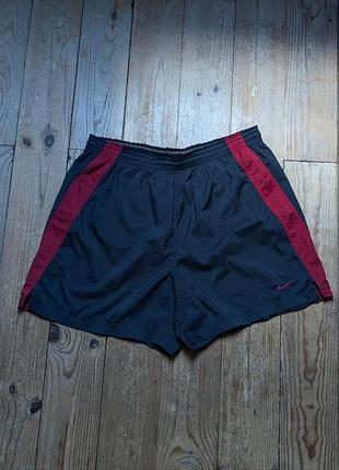 Нейлоновые шорты nike vintage винтаж