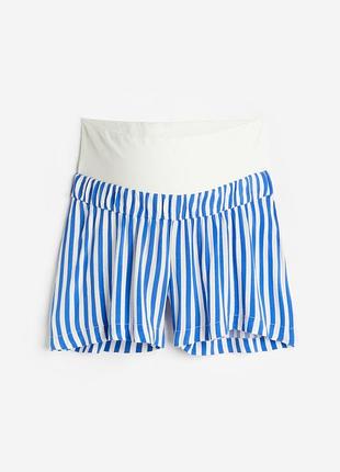 Шортики для вагітних у полоску h&m