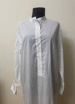 Жіноча довга сукня білого кольору zara s/m 2