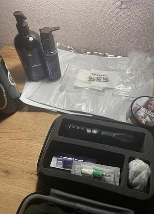 Ambition soldier wireless tattoo machine + повний стартовий набір (як новий)