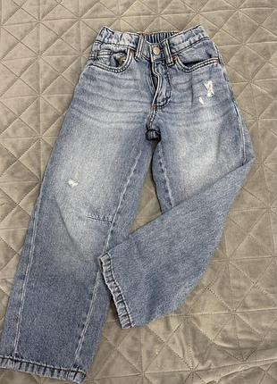 Джинси zara для дівчинки 122 розмір