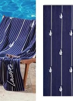 Пляжний рушник lacoste