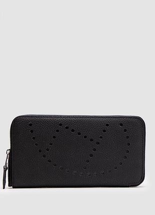 Гаманець герме-герме ерме ерме херес evelyne long chevre leather long bill wallet black