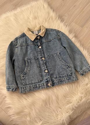 Джинсова курточка zara