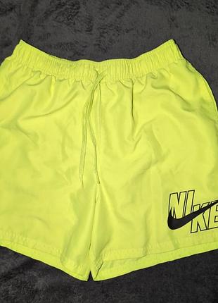 Мужские шорты для плавания nike logo lap volley shorts, размер м
