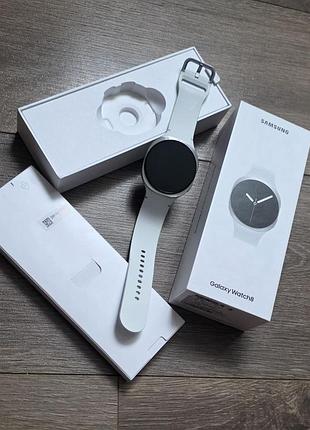 Смарт-часы samsung galaxy watch 8 (40mm / sm-l330) silver - идеальное состояние!