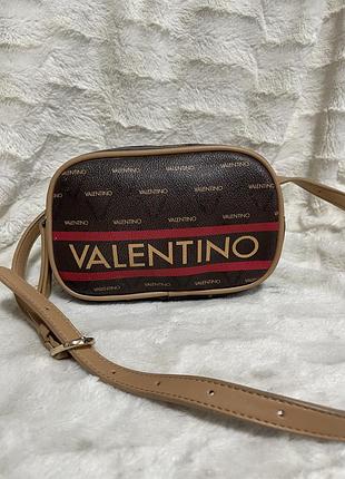 Преміальна брендова бананка valentino bags liuto belt bag 🤎🔥