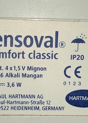 Электронный блок тонометра tensoval comfort classic paul hartmann