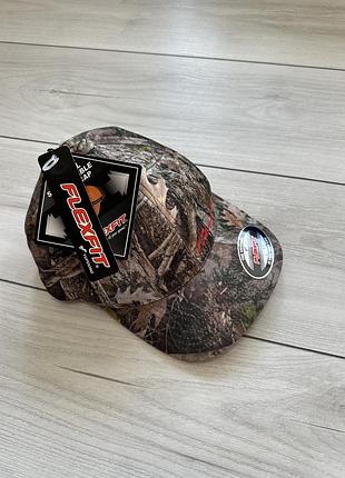 Нова чоловіча кепка flexfit yupoong stretch real tree camo