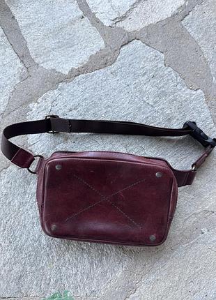 Notebook dropbag шкіряна поясна сумка