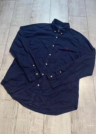 Сорочка синя polo ralph lauren