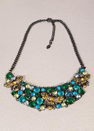 Колье, ожерелье, пчела, пчелы ,zara