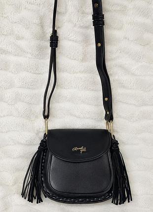 Трендова крос-боді в стилі бохо-шик axel girl fringed crossbody bag 🖤✨