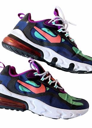 Стильні та легкі кросівки з технологією air max 270, яка забезпечує відмінну амортизацію та комфорт під час ходьби. для