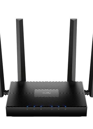Wifi 6 mesh-маршрутизатор cudy wr3000e v2 дводіапазонний гігабітний ax3000 (73-00677)